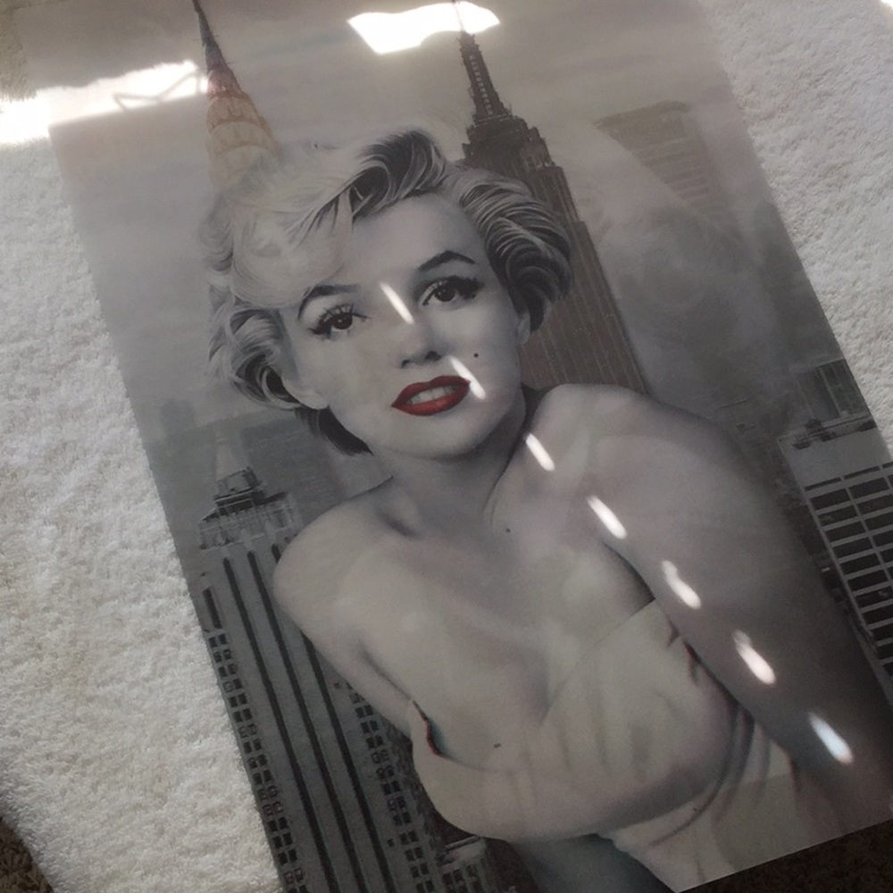 Marilyn Monroe New York 3D Poster Wall Art Décor - Picture 2 of 5